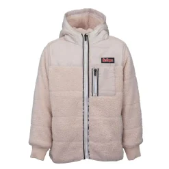 LEE COOPER Veste zippée sherpa polaire avec capuche Enfant BEIGE Outlet