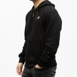 HELVETICA Veste zippee a capuche monaco Homme NOIR Online