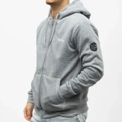 LEE COOPER Veste zippee fourree mihali Homme GRIS CLAIR Outlet