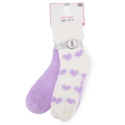 LULU CASTAGNETTE Yara lot de 2 socks Femme VIOLET Online