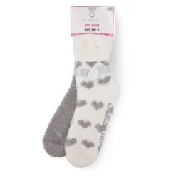 LULU CASTAGNETTE Yara lot de 2 socks Femme GRIS Sale