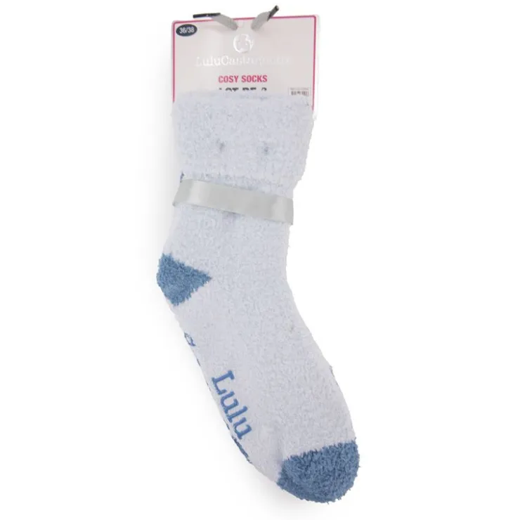 LULU CASTAGNETTE Yara lot de 2 socks Femme BLEU CLAIR Clearance